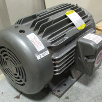 Baldor M2394 15 HP Motor 3500 RPM, 208230/460V, 256U Frame, 07H362W360