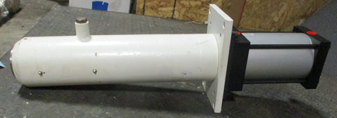 Aventics F1AU07A4LAAA0 Pneumatic Cylinder 6" Bore 7" Stroke 250PSIG Max