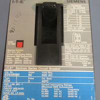 SIEMENS Sentron Series Circuit Breaker 3pole/80A/480V Max Type: ED6  ED63B080