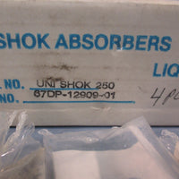 Taylor Devices inc 67DP1290901 Uni Shok 250 Shock Absorber 4 Pcs In Box