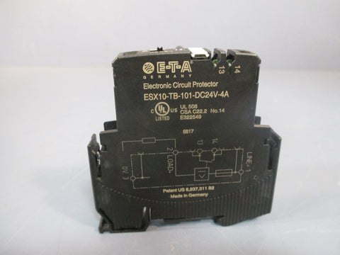 ETA ELECTRONIC CIRCUIT PROTECTOR ESX10TB101DC24V4A