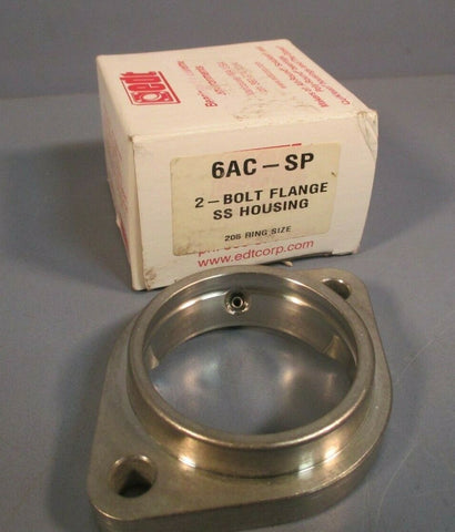 EDT 2Bolt Flange SS Housing 6ACSP