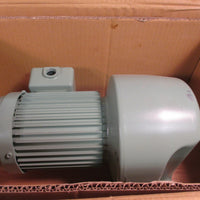 Tsubaki Gear Motor Ratio 1:100 0.4 kW  4P, 3 Ph 200/220V GMTA04038L100H
