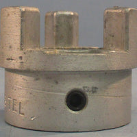 T.B. Woods G100X24/48 Sprocket Bore Jaw Coupling 0.84" Bore 1.75" OD