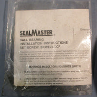 Sealmaster MFC-31 4-Bolt Piloted Flange Mount Bearing 1-15/16" Bore
