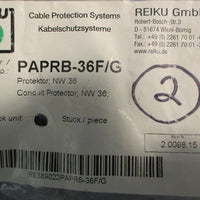 Reiku Cable Protection Systems PAPRB36F/G Conduit Protector NW 36 Lot of 2