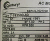 Century 7-193590-80 Condeser Fan Duty AC Motor 1.0HP 850RPM 460V 3PH 5/8" Shaft
