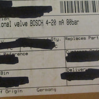 Rexroth Bosch 0 811 402 030 Proportional Control Valve 420mA 0811402030
