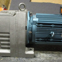 Sew Eurodrive DRE132MC4FGDH Motor w/ R87DV132M4KS Gearbox 21/8" Shaft Dia