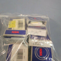 NSK Deep Groove Bearing (Lot of Eight) 6001ZZC3