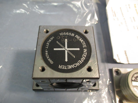 Hewlett Packard HP 10565B Remote Interferometer w/Retroflector 10556A