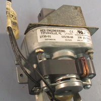 Rex Engineering 273001 Gear Motor 115V 50/60Hz Class B 5" Length