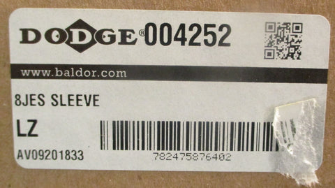 Dodge 004252 8JES Sleeve DFlex Coupling Sleeve 52/16" OD 21/2" Long Sealed