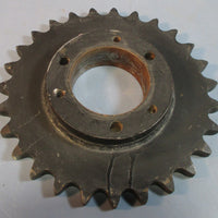 Martin 100E27H Single Roller Chain Sprocket QD Bushing 33/4" Bore