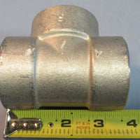 EN EA182 A182 Stainless Tee F316L/316 3M B16 1" x 1/2" NWOB