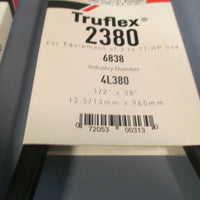 GATES TRUEFLEX V-BELT LIGHT DUTY (LOT OF 2) 2380