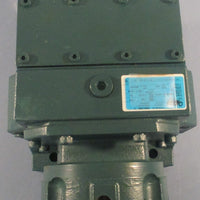 Dodge Quantis HB482CN140TC Inline Helical Gear Reducer 1750RPM 45.38:1 Ratio