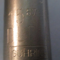 Guhring End Mill Cutter: 5/8"DIA(15.87mm), HSS, 2FL