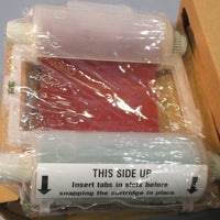 Brady Ribbon Cartridge Green/Red 2 Color 8" Panel, 4.11" x 200' 110220