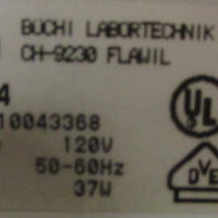 Buchi R124 Rotovapor Rotary Evaporator w/ B481 Water Bath 120V