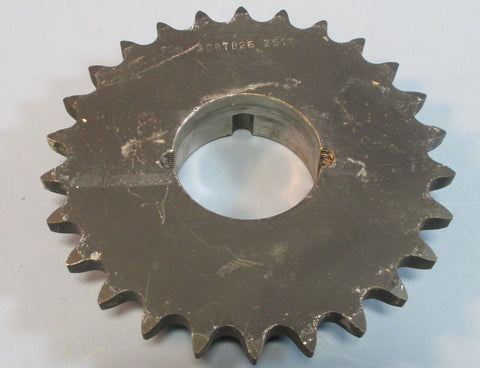 Martin 80BTB26 2517 Taper Lock Sprocket 1" Pitch, for #80 Chain NWOB