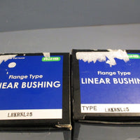 Lot of (2) Misumi Linear Flange Bushing LHKRNL25