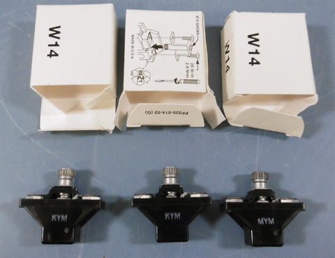 Lot of Three AllenBradley Overload Relay Heater Element W14