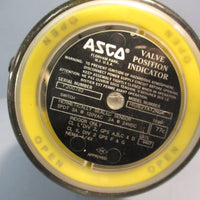 ASCO VALVE POSITION INDICATOR 5PIN HS2E1YAT2NGA w/EC PISTON ACTUATOR 33750