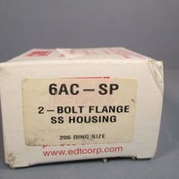 EDT 2Bolt Flange SS Housing 6ACSP
