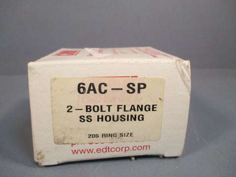 EDT 2Bolt Flange SS Housing 6ACSP