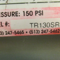 Triac TR130SR5 Pneumatic Actuator 150 PSI Max Pressure 103/8" Length