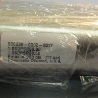 Parker 1.06DPSR03.00 Air Cylinder, Double Acting 3 In Stroke, Round Body