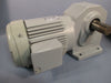 NISSEI CORP/GTR 3-PHASE INDUCTION MOTOR 0.75KW 220V 50:1 RATIO H2LM-32R-50-075