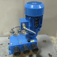 LEWA ESK 002513 Metering Pump 25 l/h w/ 0.75 / 0.86 kW 1395 / 1695 RPM Motor