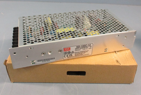 MEAN WELL SD-100C-12 DC48V INPUT....3A OUTPUT....8.5A POWER SUPPLY CONVERTER