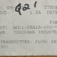 Yokogawa AM11DEA1A000*A Magnetic Flow Converter 80264VAC 4763HZ 3/4" Bore