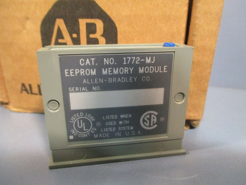 Allen Bradley EEPROM Memory Module 1772-MJ