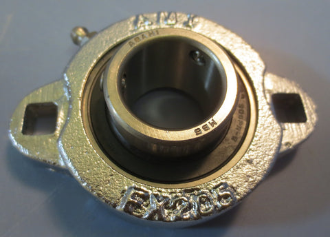 AMI 2 Bolt Flange Block Stainless Steel Bearing 25 mm Bore MBFX205NP