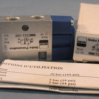 SIEBE PNEUMATICS 8MMC311-102 DOUBLE SOLENOID VALVE MAX 10 BAR