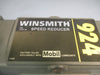 WINSMITH 924 Gearbox Ratio 40:1 1750 Input RPM Input HP 86 924MDN 924MDNS2200LFA