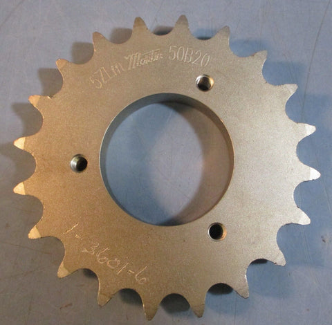 Martin 50B20 Single Row Sprocket 1-7/8" Bore 1/2" W 20 Teeth 5ZLm