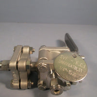 SVF FLOW CONTROLS BALL VALVE 1500PSI CF3M 1/4" D86666ATBLS1