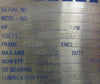 Ram Industries Y3AB31250FBH 3PH AC Motor 500HP 3575RPM 2-7/8" Shaft Dia NOS