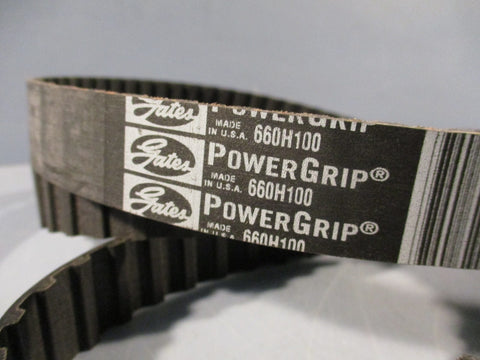 Lot of (2) Gates Powergrip Timing Belt 660H100