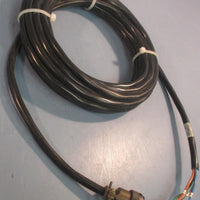 Parker 7101386325B Motor Power Cable 5Pin Round Connector 25' Long