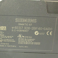 Siemens 6ES7 3262BF400AB0 , Simatic S7 Output Module 6ES73262BF400AB0