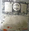 US Motors Asbestos Protected Motor 5HP Type SFV 3600RPM 225Fr 1-3/8"-7/8" Shaft