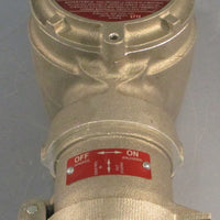 Cooper Crouse-Hinds FSQC2430 Interlocked Receptacle 4P 3W 120-600VAC 30A 3PH