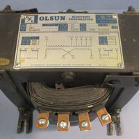 Olsun Electrics Dry Type Transformer Class AA 8064 S24564 5KVA 480HV 120/240LV