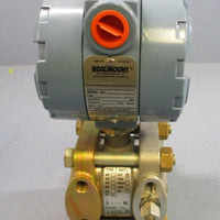 Rosemount 1151GP8E22B1 Alphaline Pressure Transmitter 45VDC, 1000PSI, 3/4" Bore
